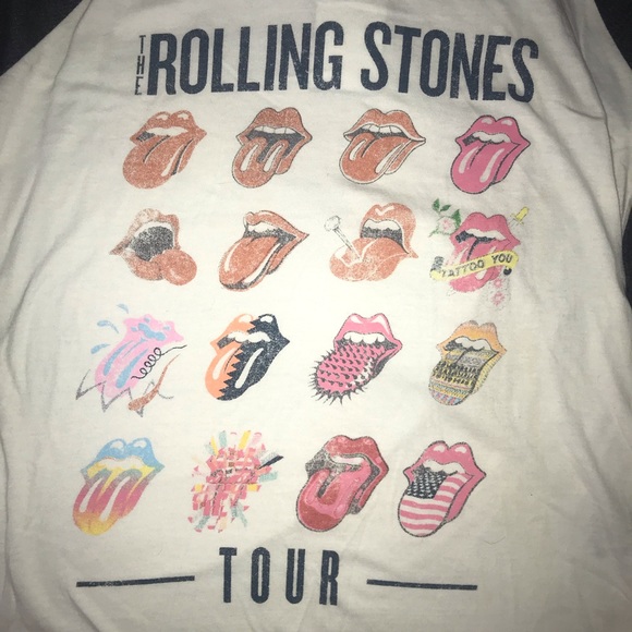 Rolling Stones Tee with Hood - Picture 3 of 4